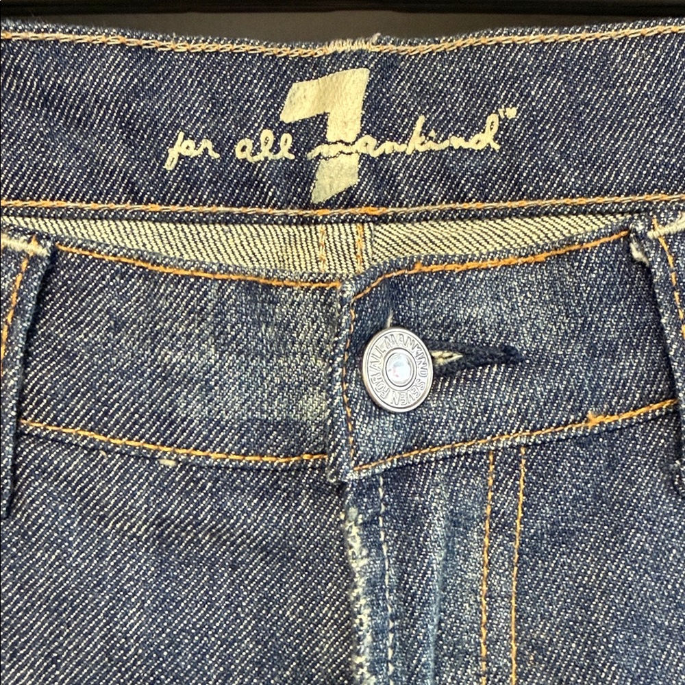 7 For All Mankind Bootcut Jeans Size 30 x 33 - Picture 4 of 7